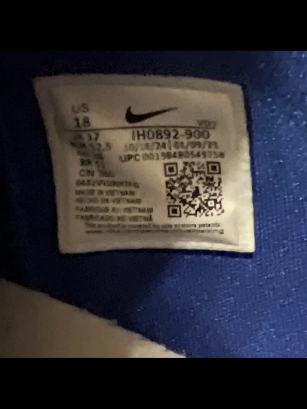 NEW Nike Book 1 Blue Blood Denim IH0892-900 Size 18